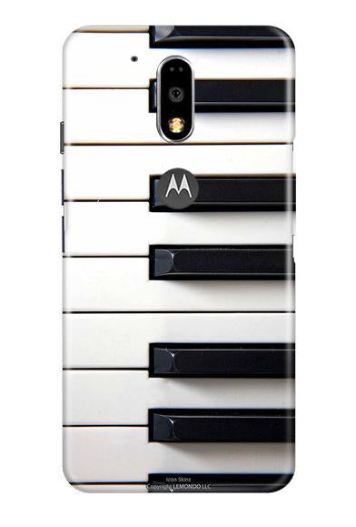 Piano Mobile Back Case for Moto G4 Plus (Design - 387)