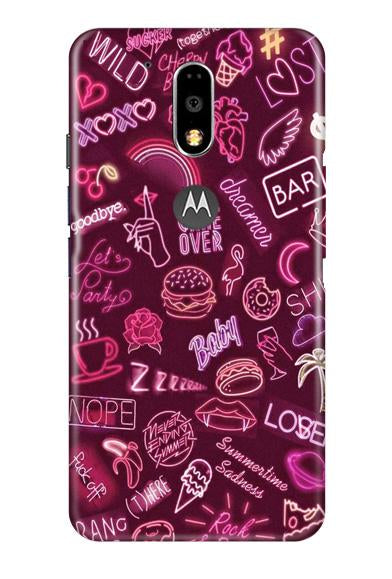 Party Theme Mobile Back Case for Moto G4 Plus (Design - 392)