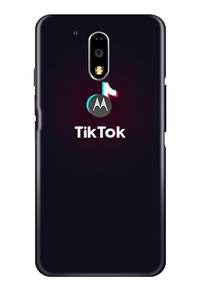 Tiktok Mobile Back Case for Moto G4 Plus (Design - 396)
