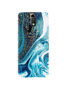 Marble Texture Mobile Back Case for Moto G4 Play (Design - 308)