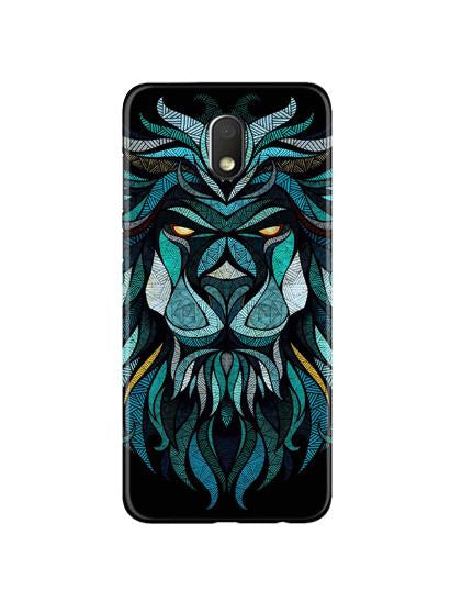 Lion Mobile Back Case for Moto G4 Play (Design - 314)