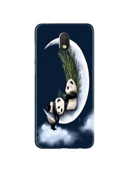 Panda Moon Mobile Back Case for Moto G4 Play (Design - 318)