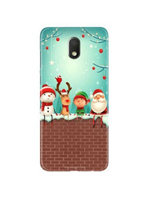 Santa Claus Mobile Back Case for Moto G4 Play (Design - 334)