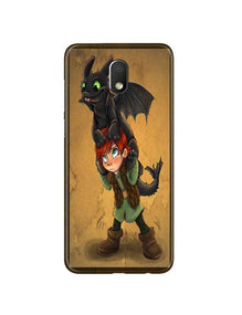 Dragon Mobile Back Case for Moto G4 Play (Design - 336)