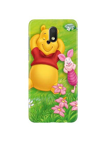 Winnie The Pooh Mobile Back Case for Moto G4 Play (Design - 348)