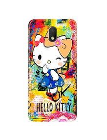 Hello Kitty Mobile Back Case for Moto G4 Play (Design - 362)