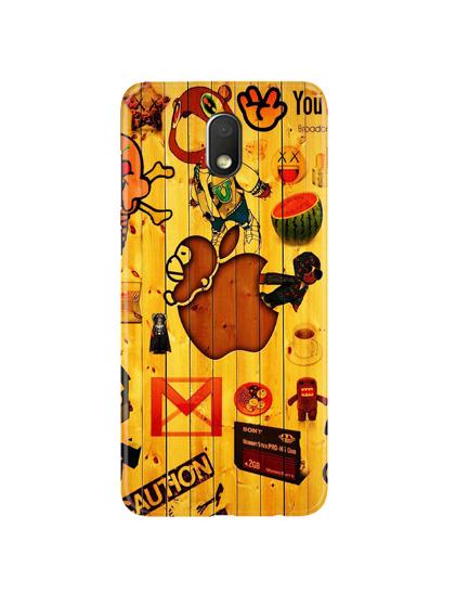 Wooden Texture Mobile Back Case for Moto G4 Play (Design - 367)