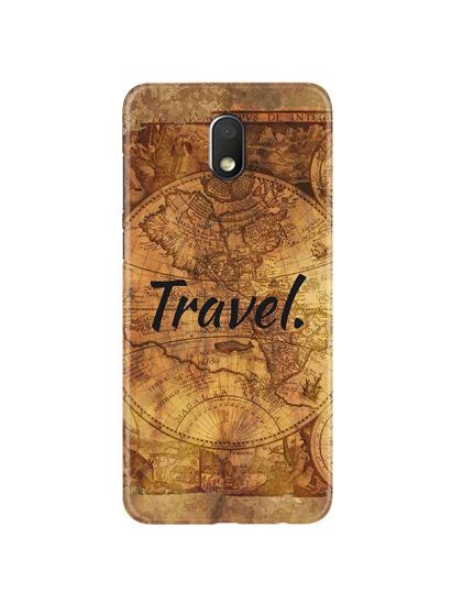 Travel Mobile Back Case for Moto G4 Play (Design - 375)