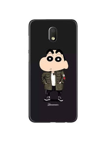Shin Chan Mobile Back Case for Moto G4 Play (Design - 391)