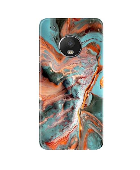 Marble Texture Mobile Back Case for Moto G5 Plus (Design - 309)