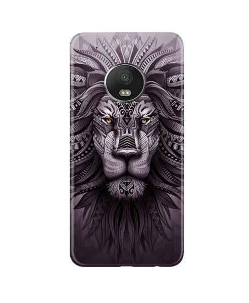 Lion Mobile Back Case for Moto G5 Plus (Design - 315)