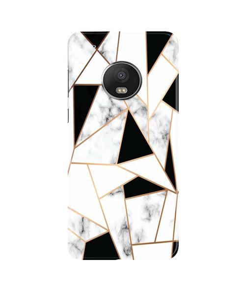 Marble Texture Mobile Back Case for Moto G5 Plus (Design - 322)