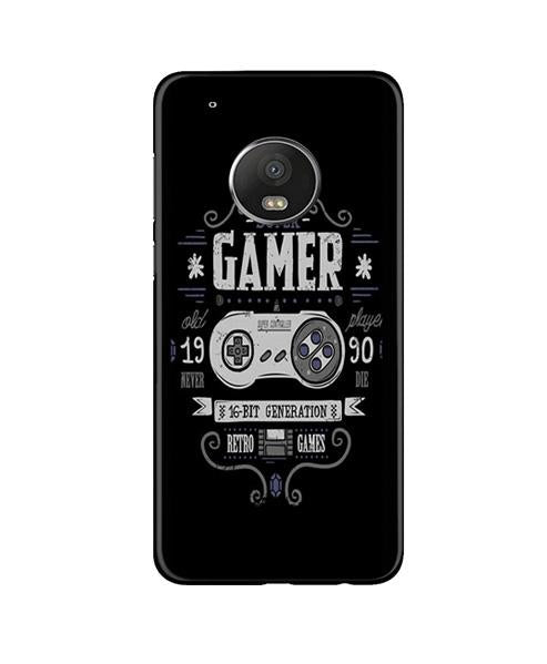 Gamer Mobile Back Case for Moto G5 (Design - 330)