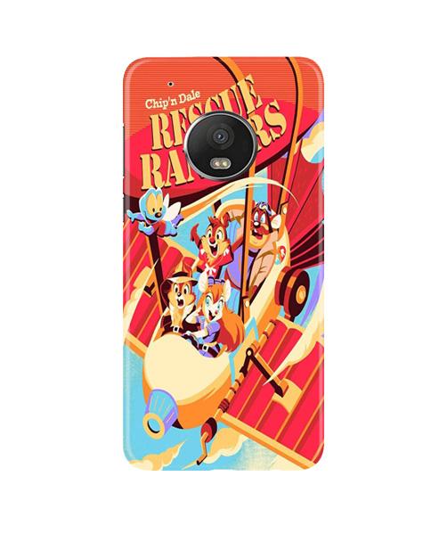 Rescue Rangers Mobile Back Case for Moto G5 Plus (Design - 341)