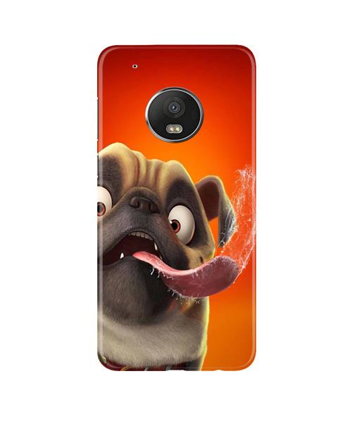 Dog Mobile Back Case for Moto G5 (Design - 343)