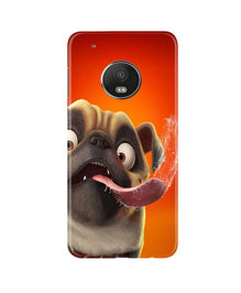 Dog Mobile Back Case for Moto G5 (Design - 343)