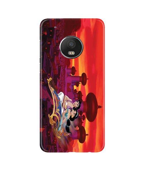 Aladdin Mobile Back Case for Moto G5 Plus (Design - 345)