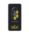 Sholay Mobile Back Case for Moto G5 Plus (Design - 356)