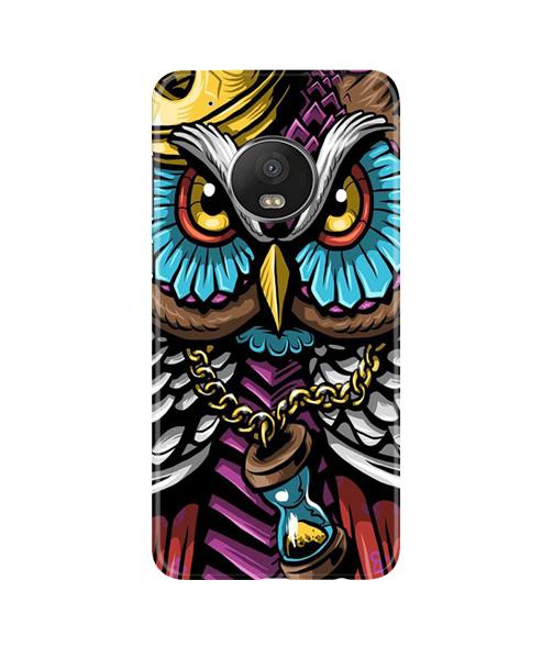Owl Mobile Back Case for Moto G5 Plus (Design - 359)