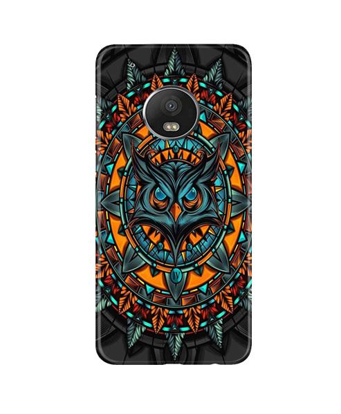Owl Mobile Back Case for Moto G5 (Design - 360)