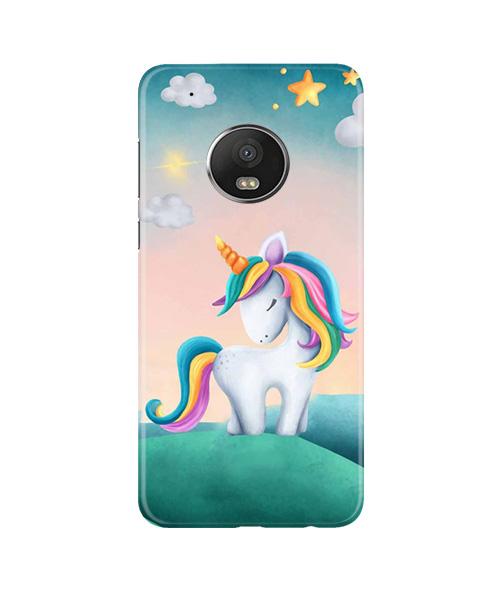 Unicorn Mobile Back Case for Moto G5 Plus (Design - 366)