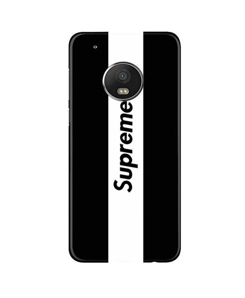 Supreme Mobile Back Case for Moto G5 Plus (Design - 388)