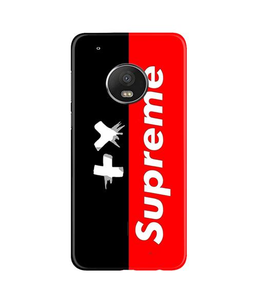 Supreme Mobile Back Case for Moto G5 Plus (Design - 389)