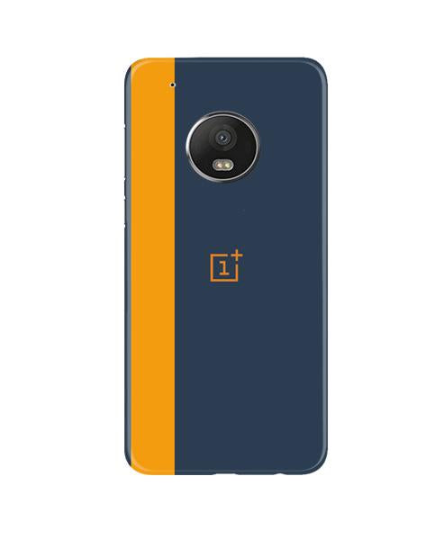 Oneplus Logo Mobile Back Case for Moto G5 (Design - 395)