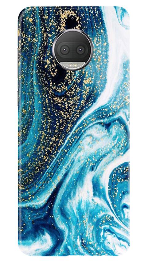 Marble Texture Mobile Back Case for Moto G5s Plus (Design - 308)