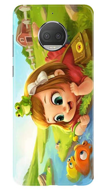 Baby Girl Mobile Back Case for Moto G5s Plus (Design - 339)