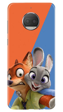 Cartoon Mobile Back Case for Moto G5s Plus (Design - 346)