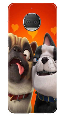 Dog Puppy Mobile Back Case for Moto G5s (Design - 350)