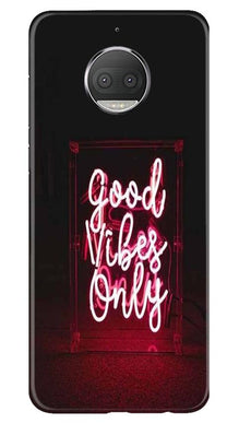 Good Vibes Only Mobile Back Case for Moto G5s Plus (Design - 354)