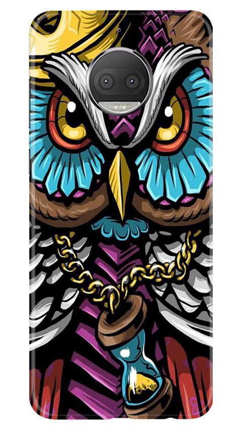 Owl Mobile Back Case for Moto G5s Plus (Design - 359)