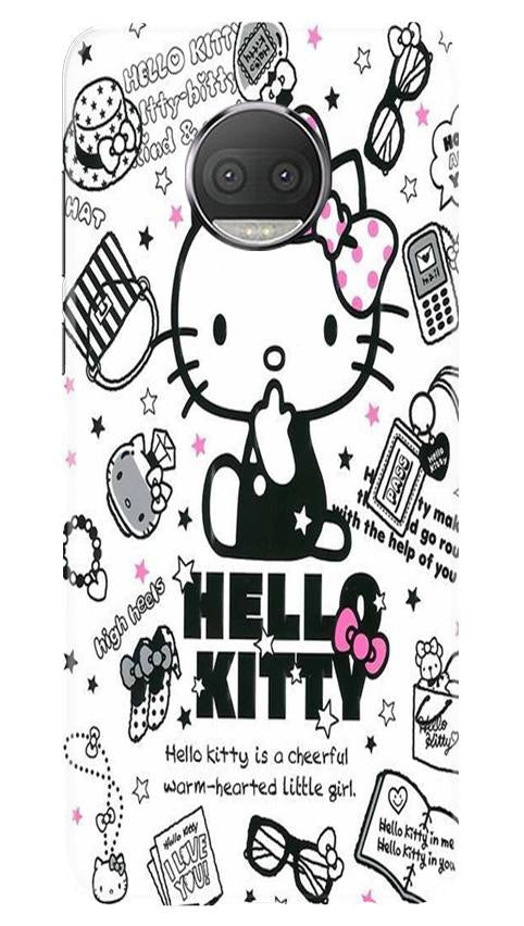 Hello Kitty Mobile Back Case for Moto G5s Plus (Design - 361)