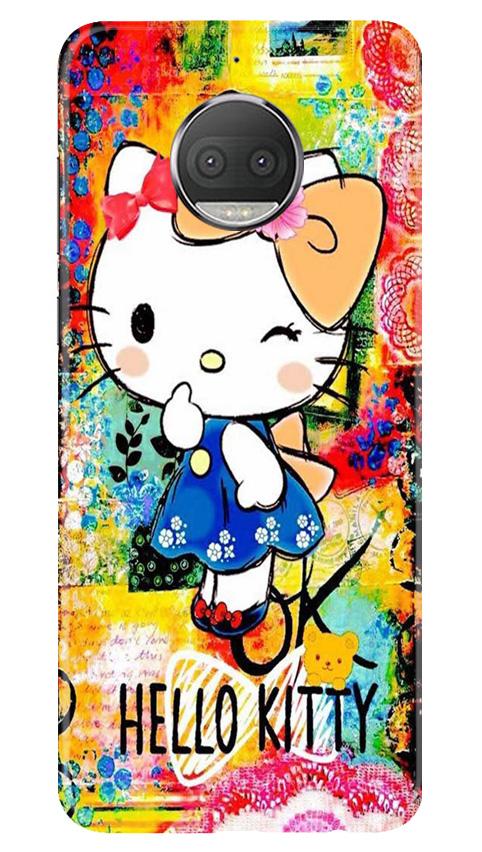 Hello Kitty Mobile Back Case for Moto G5s Plus (Design - 362)