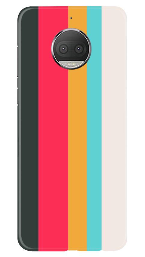 Color Pattern Mobile Back Case for Moto G5s Plus (Design - 369)