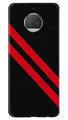Black Red Pattern Mobile Back Case for Moto G5s (Design - 373)