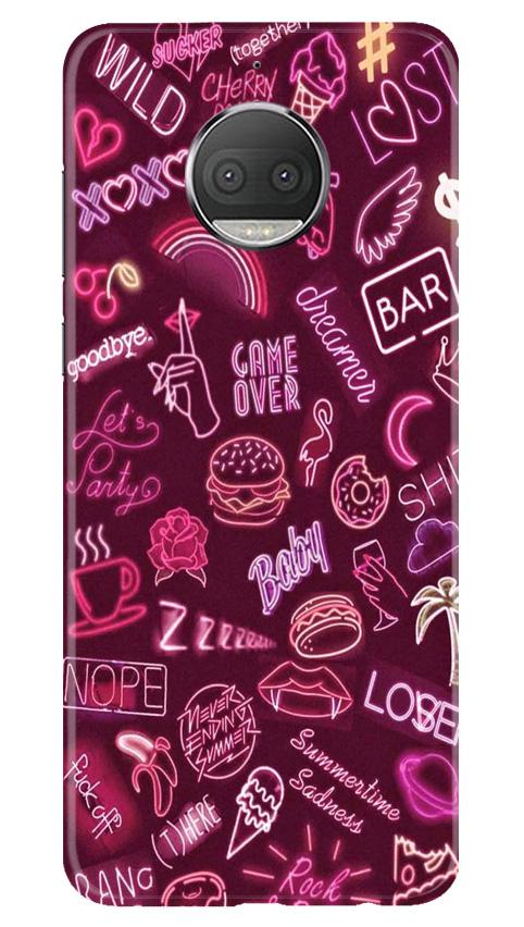 Party Theme Mobile Back Case for Moto G5s Plus (Design - 392)