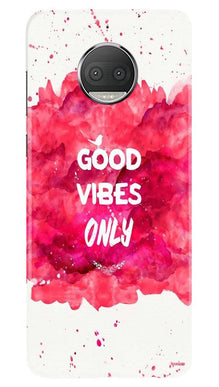 Good Vibes Only Mobile Back Case for Moto G5s Plus (Design - 393)