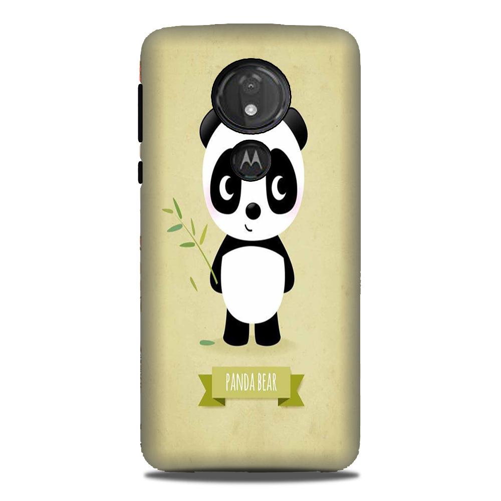 Panda Bear Mobile Back Case for G7power (Design - 317)