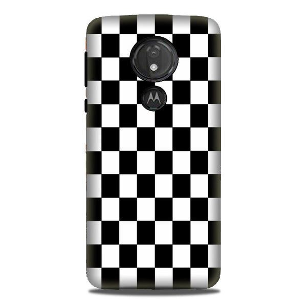 Black White Boxes Mobile Back Case for G7power (Design - 372)