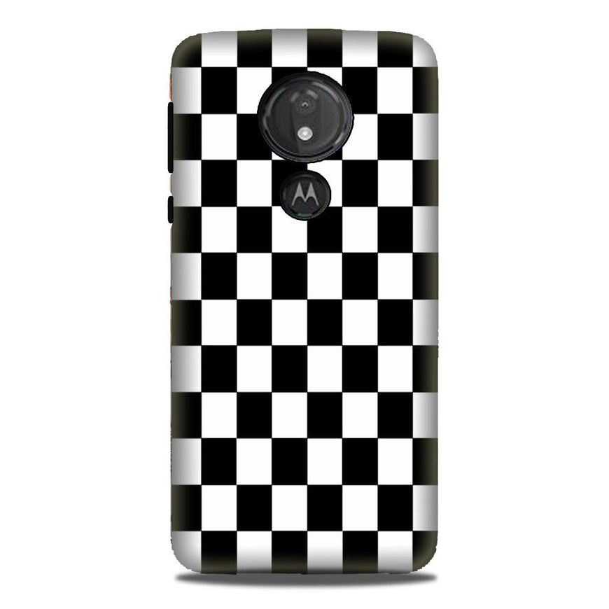 Black White Boxes Mobile Back Case for G7power (Design - 372)