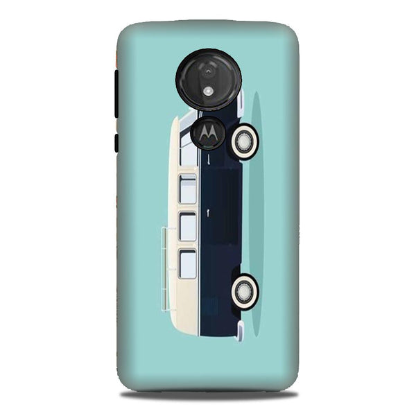 Travel Bus Mobile Back Case for G7power (Design - 379)