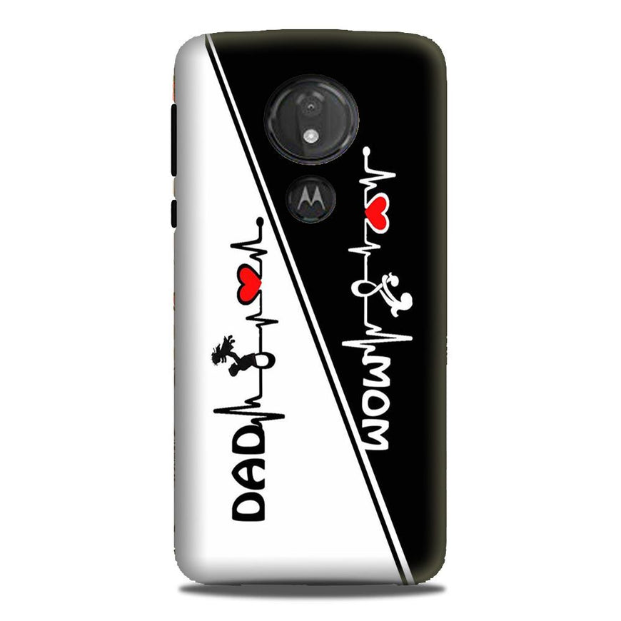 Love Mom Dad Mobile Back Case for G7power (Design - 385)