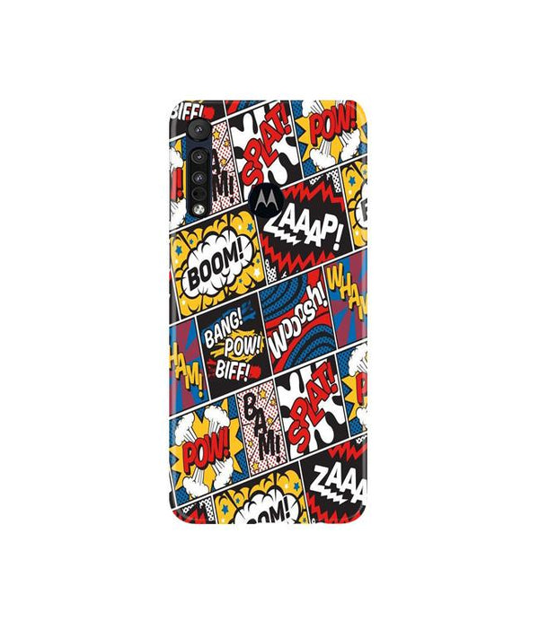 Boom Mobile Back Case for Moto G8 Plus (Design - 302)