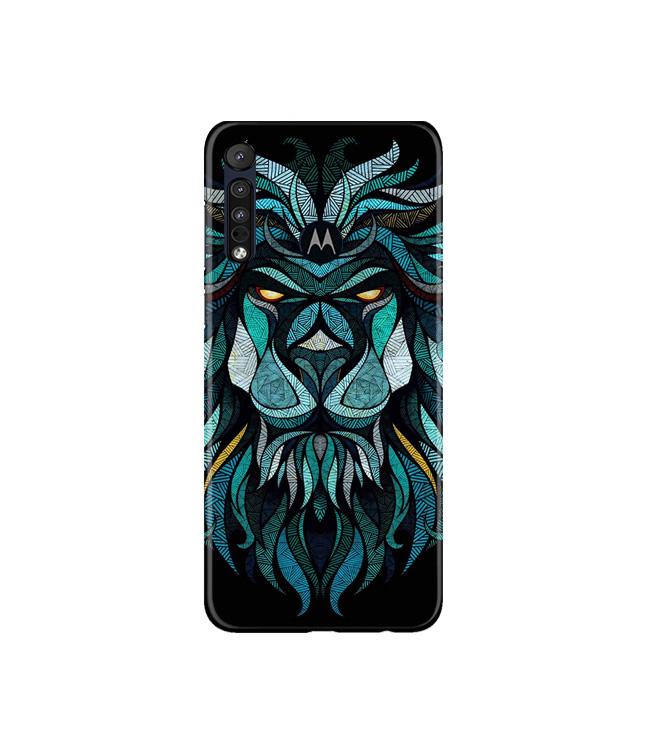 Lion Mobile Back Case for Moto G8 Plus (Design - 314)