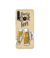 Drink Beer Mobile Back Case for Moto G8 Plus (Design - 328)