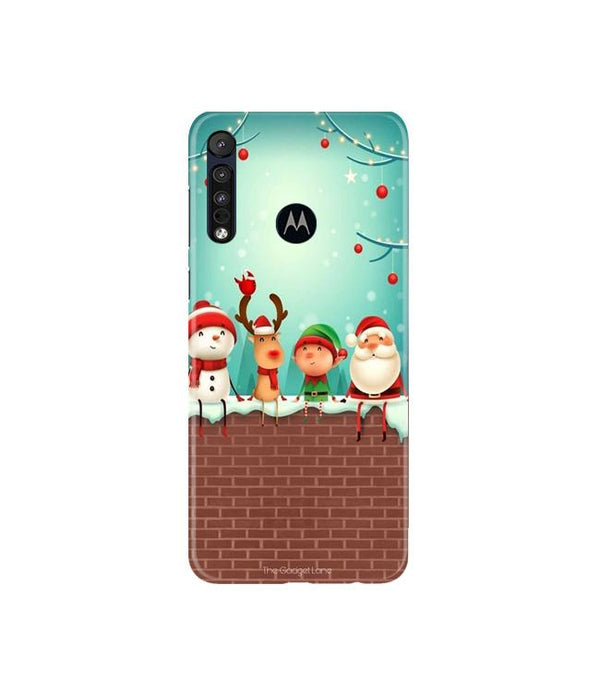 Santa Claus Mobile Back Case for Moto G8 Plus (Design - 334)