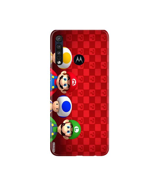 Mario Mobile Back Case for Moto G8 Plus (Design - 337)